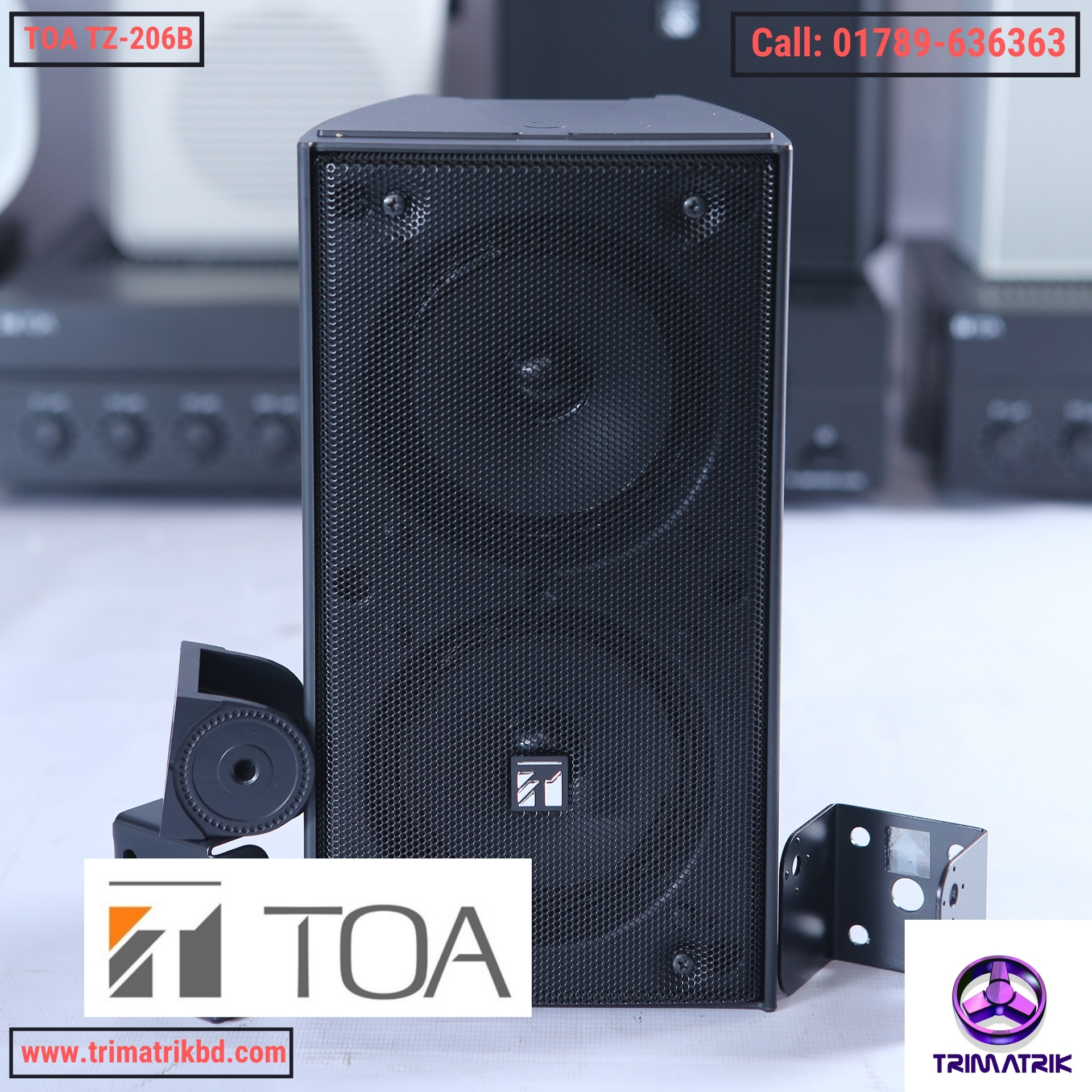 TOA TZ-206B 20Watts Column Speaker System Price in Bangladesh 1 https://www.trimatrikbd.com/product/toa-tz-206-bangladesh/