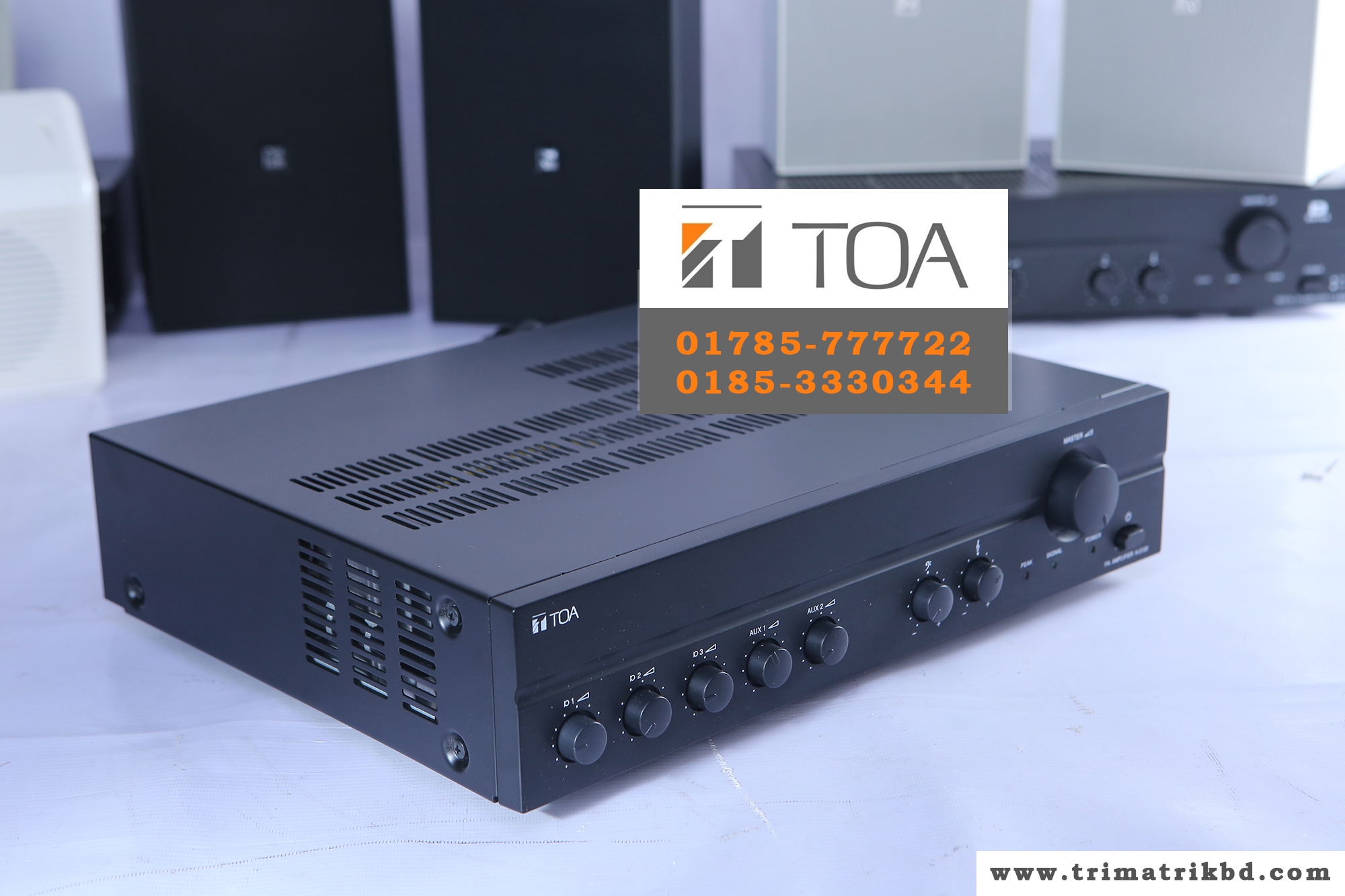 TOA A-2120 Mixer Power Amplifier 6 TOA A-2120 Bangladesh