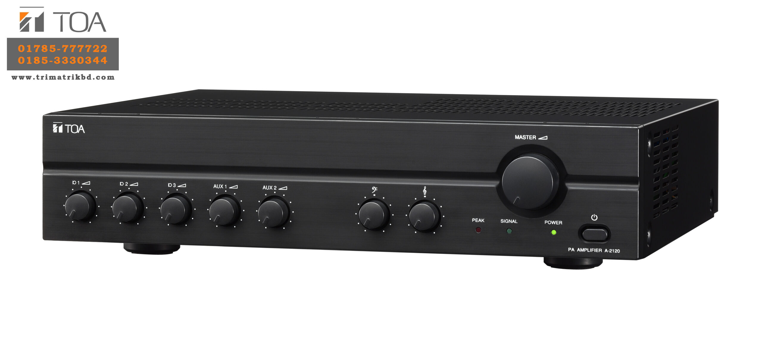 TOA A-2120 Mixer Power Amplifier 2 TOA A-2120 Bangladesh