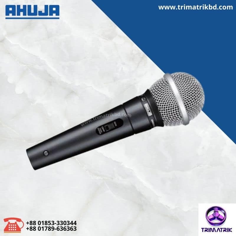 Ahuja AUD-98XLR® Unidirectional Dynamic PA Applications Microphone 1 Ahuja AUD-98XLR Price in Bangladesh