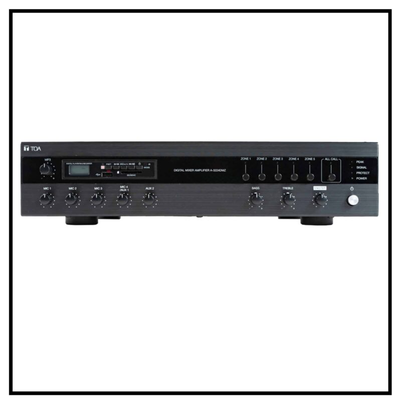 TOA A-3248DMZ Digital Mixer Amplifier with MP3 and Zones 1 TOA A-3248DMZ Digital Mixer Amplifier with MP3 and Zones in Bangladesh