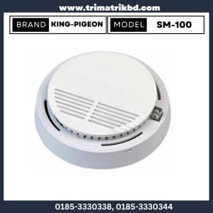 King Pigeon SM-100 Wireless Ionization Smoke Sensor in Bangladesh