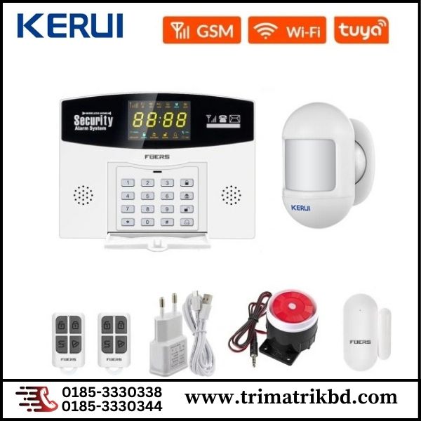 KERUI W210 Tuya Smart Alarm System WIFI GSM Home Security Alarm Kit