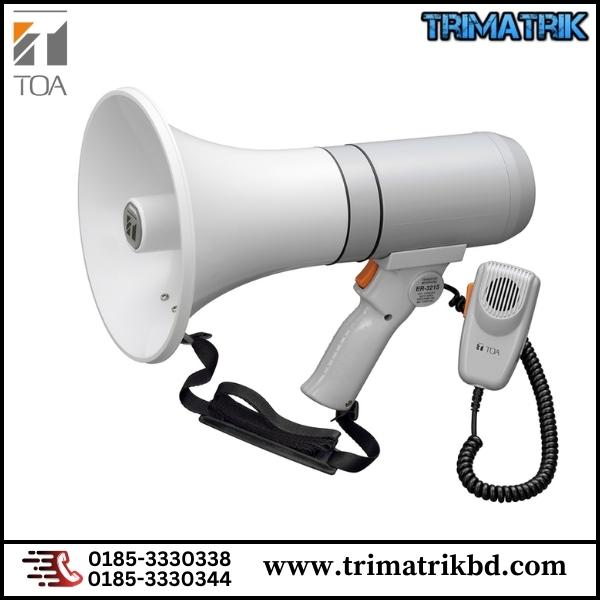 TOA ER-3215 Hand Grip Type Megaphone (23W max.) 1 TOA ER-3215 Hand Grip Type Megaphone in Bangladesh