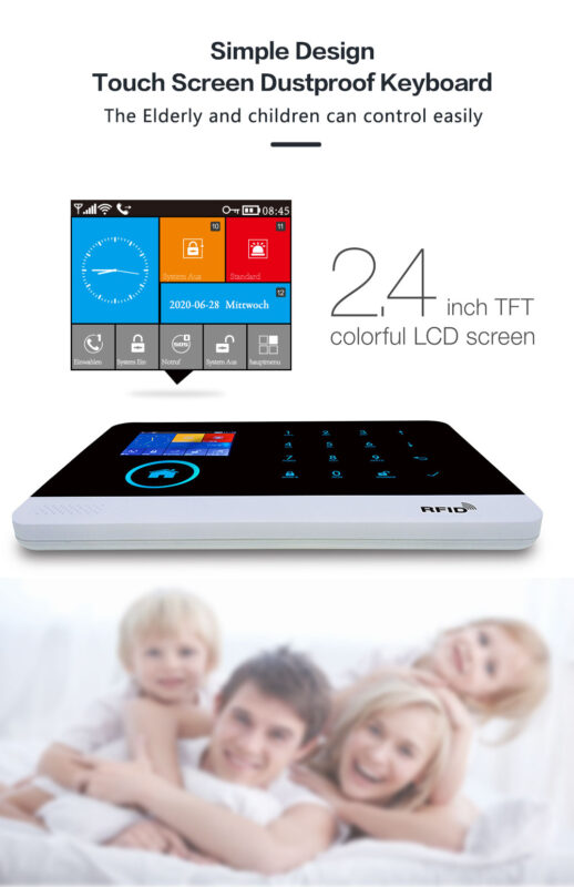 Verbex VT-PG103 জিএসএম অ্যালার্ম সিস্টেম 18 Verbex VT PG103 Alarm System for Home Burglar Security 433MHz WiFi GSM Alarm Wireless Tuya Smart alarm App Control Itruder Security 3 - Burglar Alarm Price in Bangladesh