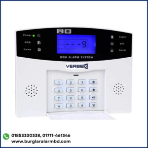Verbex VT-W215 APP Remote Control Alarm Panel 8-Wired and 200-Wireless Zones Home Security WIFI GSM GPRS Burglar Alarm System RFID Card Arm Disarm