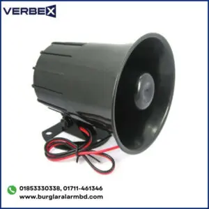 Home 7 Verbex Wired Loud Alarm Siren Horn Outdoor for Burglar Alarm Security